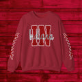 Indiana Football, Celebrate Hoosier Pride, School Spirit, College Football Fun Unisex Heavy Blend™ Crewneck Sweatshirt
