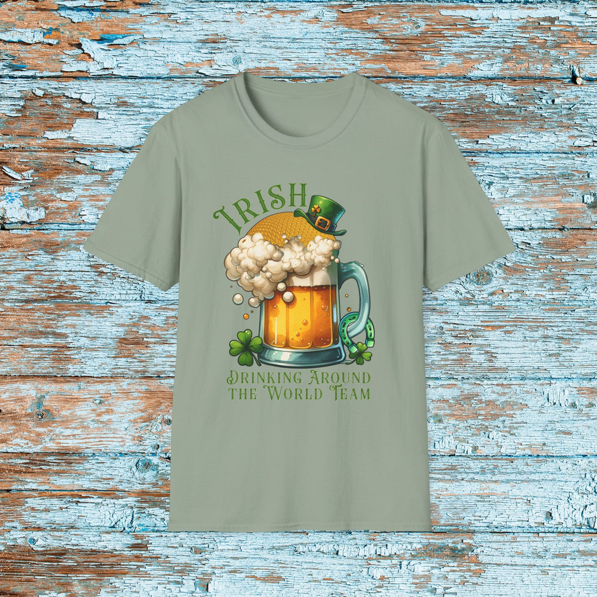 St. Patrick's Day EPCOT Drink Around The World  T-Shirt, Irish Drinking Club, Shamrock Shirt, Pinch Proof, Fun St. Paddy's Day