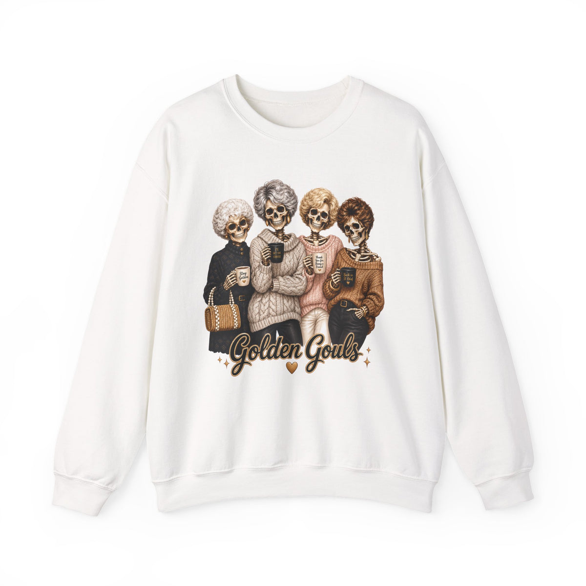 Golden Girls, Golden Gouls, Halloween Sweatshirt, Funny Matching Friend Shirt