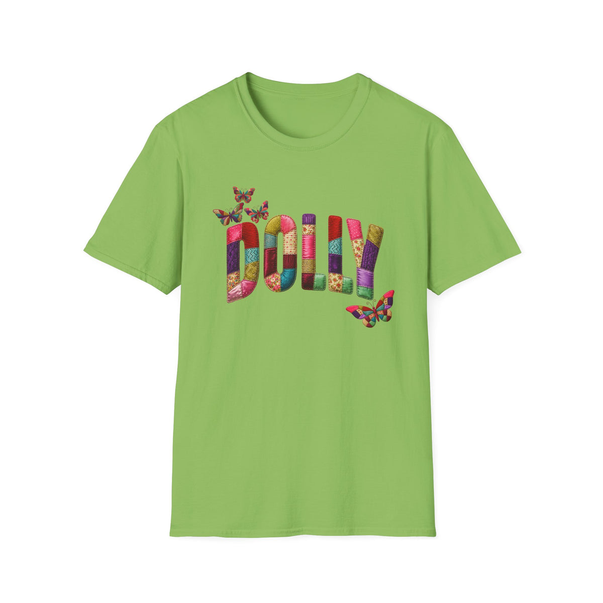 Dolly Tribute Shirt, Coat of Many Colors, Faux Quilt, Patchwork Aesthetic T-Shirt