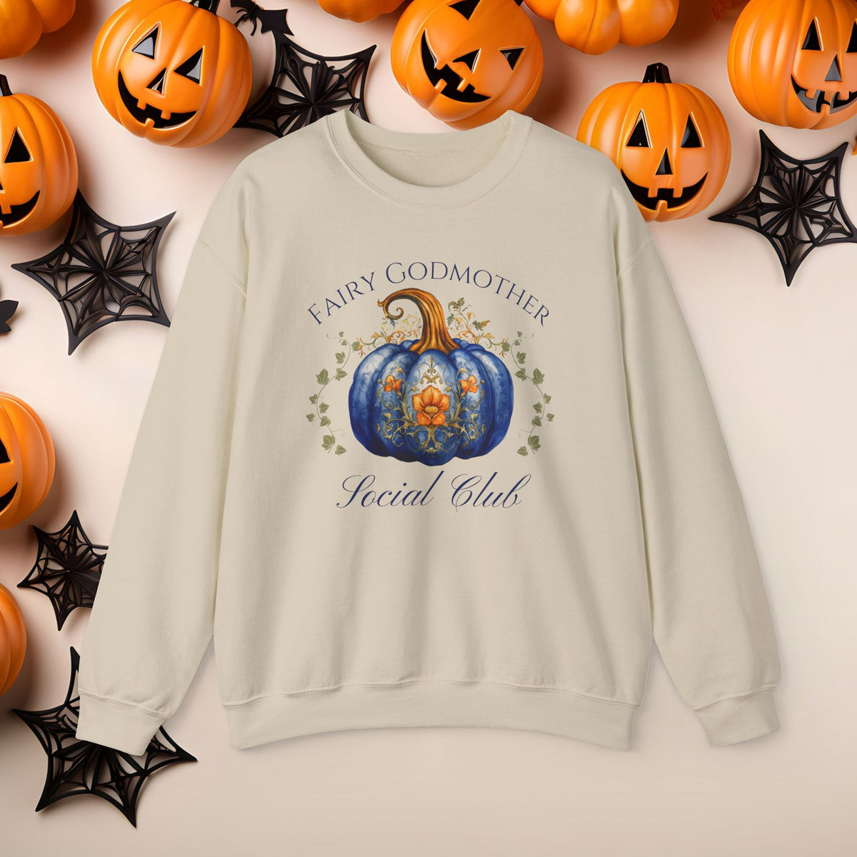 Funny Halloween Witch Hat Coquette Bow Ride the Broom Crewneck Cute Fall Fun Spooky Pumpkin Cozy Season Sweatshirt