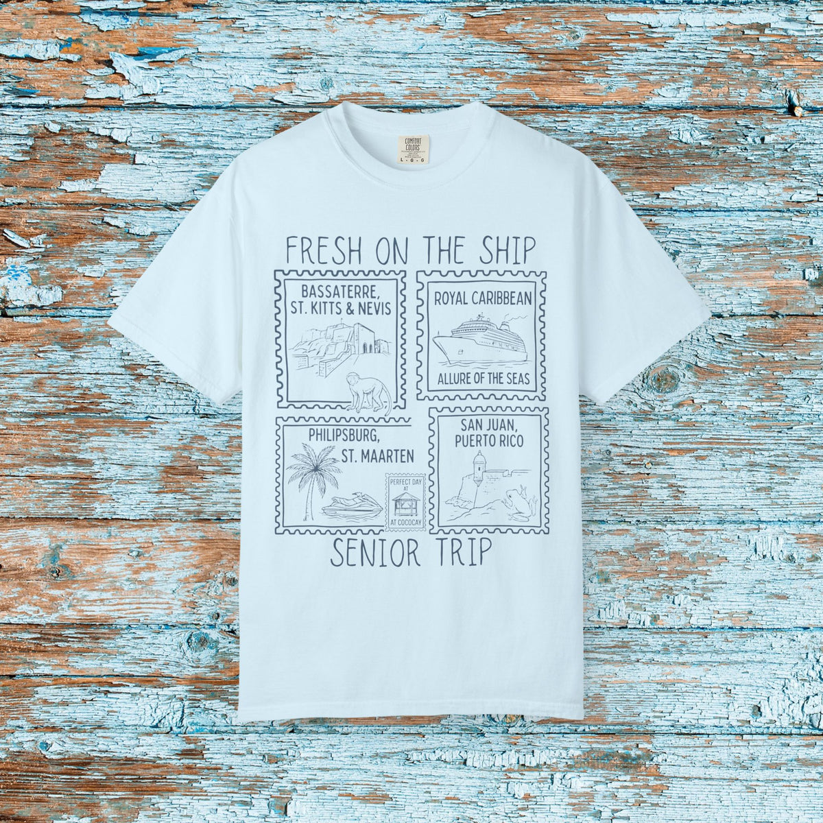 Custom Cruise Graduation Senior Trip Family Vacation Matching T-shirt
