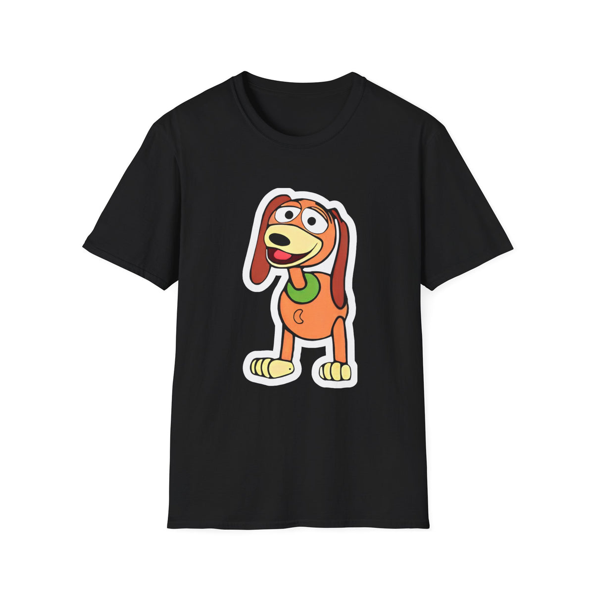 Slinky Dog Head Funny Halloween Group Costume, Funny Office Costume, Halloween Party Group Costume, Unisex Softstyle T-Shirt