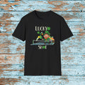 Lucky Shot Pickleball Shirt, Funny Pickleball T Shirt, St Patricks Day Pickleball Tee, Leprechaun Pickleball Gift, Player Shirt
