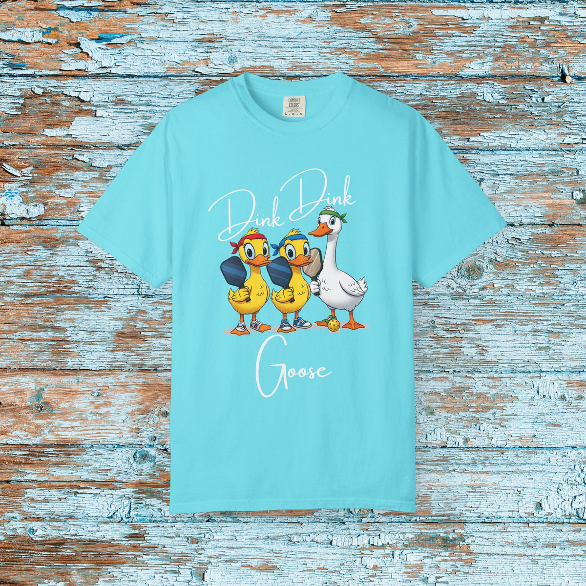 Pickleball Funny Goose Comfort Colors Shirt Dink Dink Goose Pickleball Shirt for Her Him Mom Dad Team Shirt Pickleball Lover Player Gift