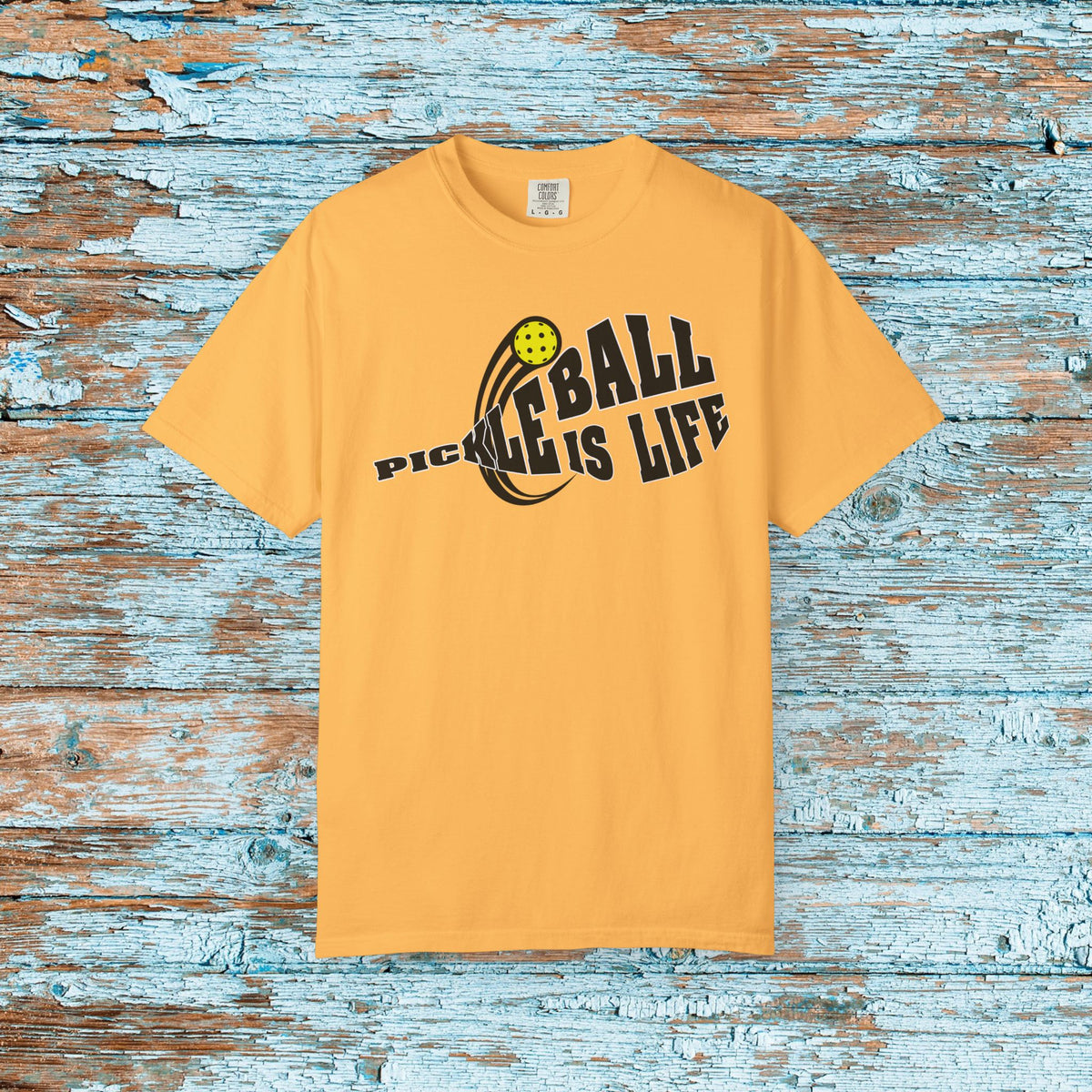 Comfort Colors Pickleball is Life Pickleball Paddle T-shirt Matching Team Shirt Gift for Mom Dad Pickleball Lover Player Gift