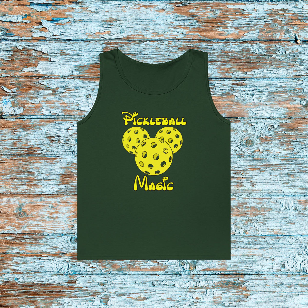 Mickey Pickleball Lover Pickleball Magic Tank Top Theme Park Lover Pickleball Player Team Shirt Gift for Him or Her Mom Dad Player