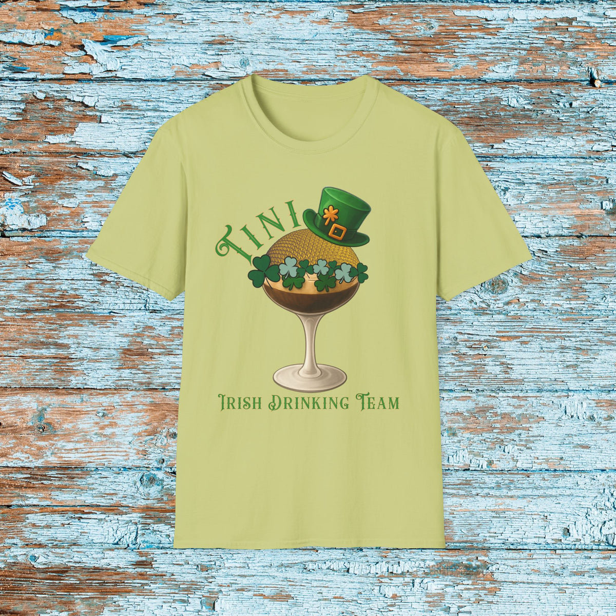 St. Patrick's Day EPCOT Drink Around The World  T-Shirt, Irish Martini, Shamrock Shirt, Pinch Proof, Fun St. Paddy's Day