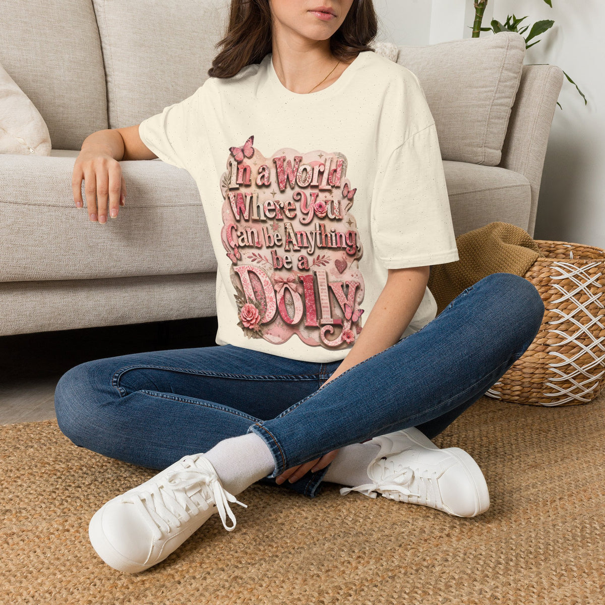 Dolly Tribute Shirt, Be a Dolly, Scrapbook Aesthetic, Remember Dolly, Inspirational Typography T-Shirt