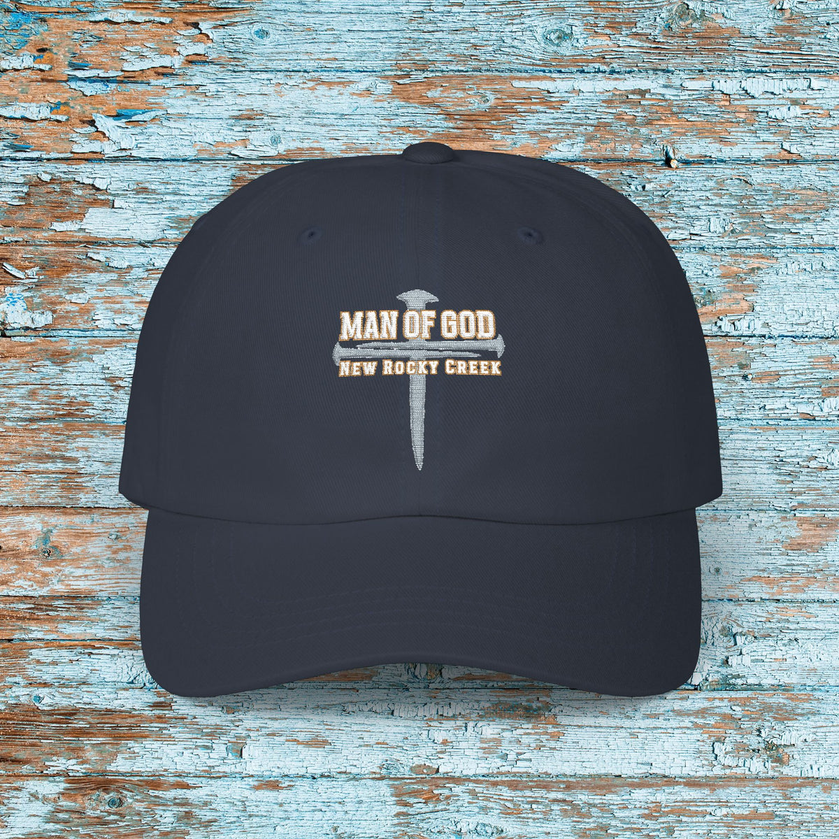Custom Christian Man of God Embroidered Hat Classic Dad Cap Gift for Dad or Grandpa Custom Gift for the Jesus