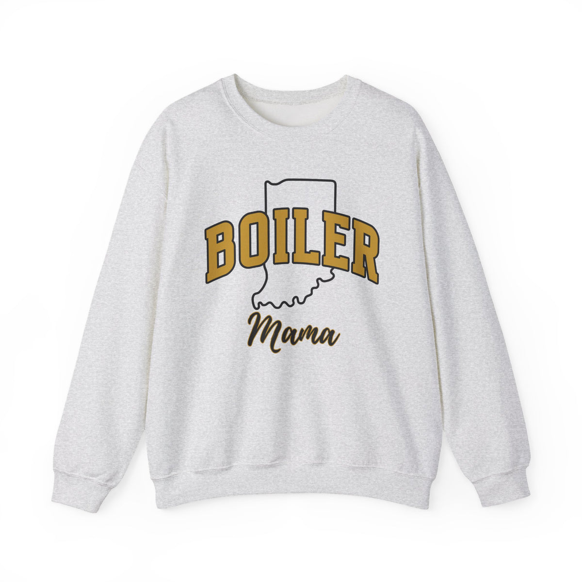 Custom Boiler Mama, Indiana Pride, University School Sweater, Fun Mom Shirt, Freshman Mom Gift, Unisex Crewneck Sweatshirt