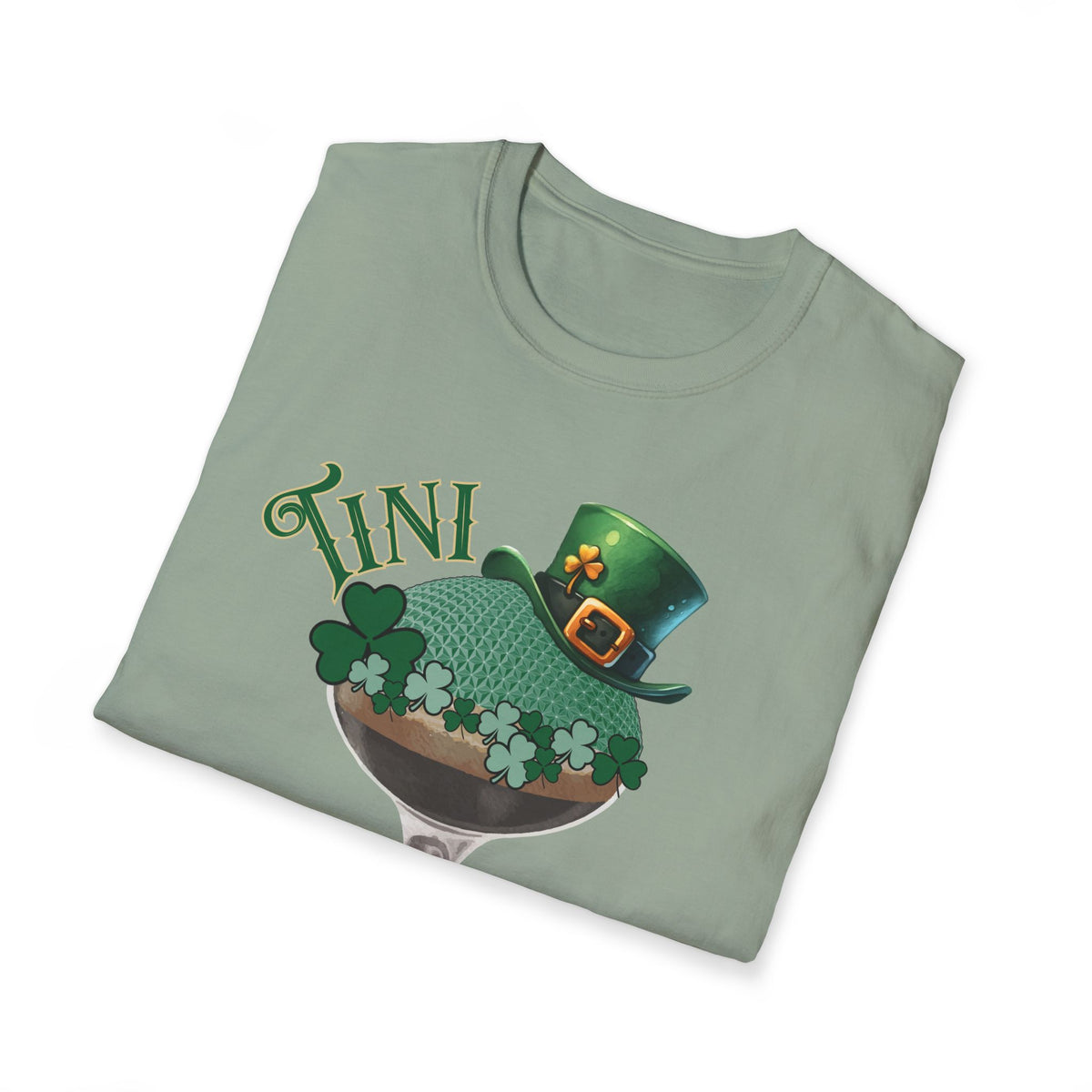 St. Patrick's Day EPCOT Drink Around The World  T-Shirt, Irish Martini, Shamrock Shirt, Pinch Proof, Fun St. Paddy's Day