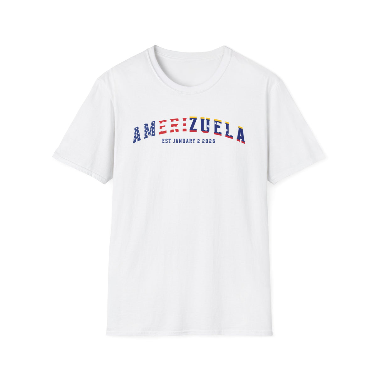 Amerizuela Shirt, Venezuelan American Pride T Shirt, USA Venezuela Flag Tee, Immigration Gift Shirt, Cultural Heritage Unisex Tee