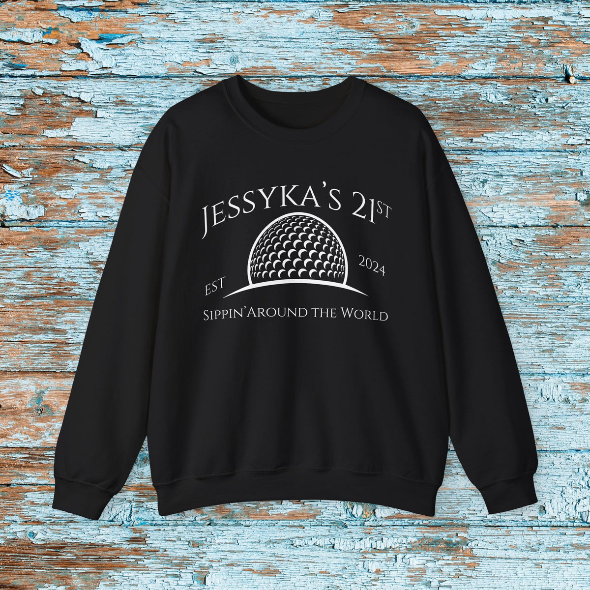 Custom Funny Disney Epcot World Tour 21st Birthday Sweatshirt Drink Around The World Food and Wine Drinking Squad Shirt World Traveler
