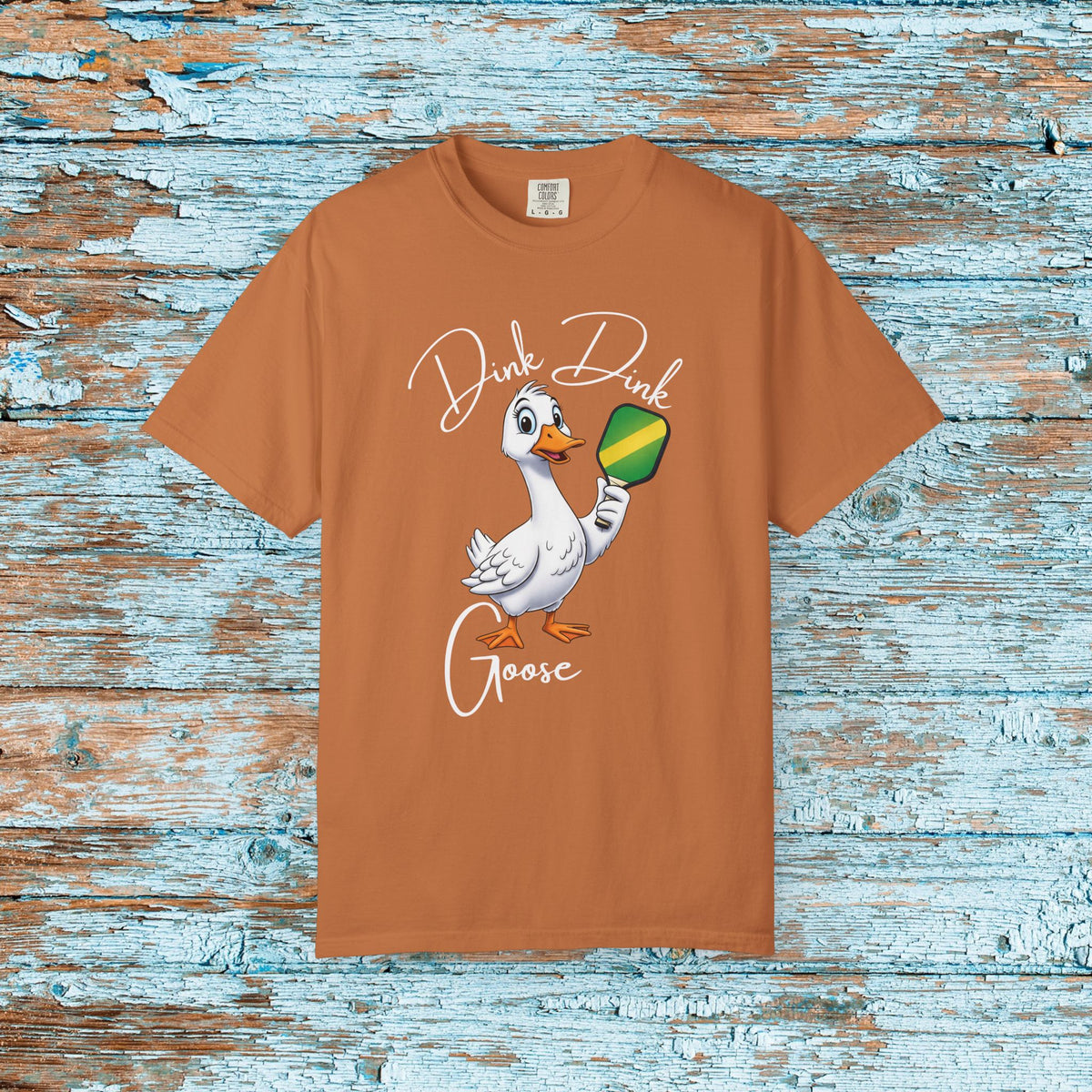 Pickleball Funny Goose Comfort Colors Shirt Dink Dink Goose Pickleball Shirt for Her Him Mom Dad Team Shirt Pickleball Lover Player Gift
