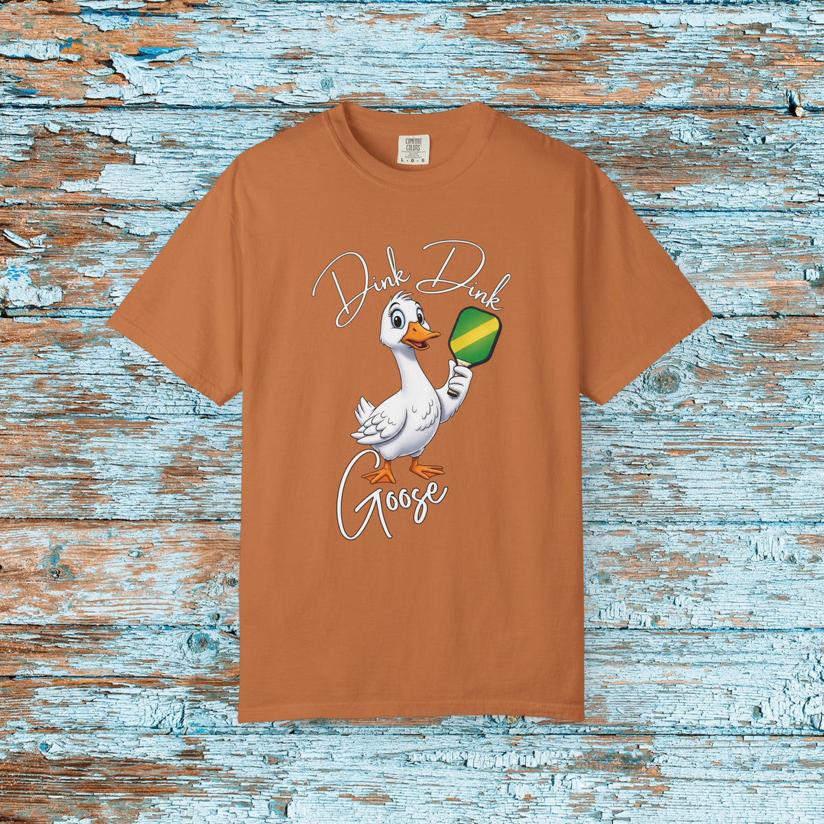 Pickleball Funny Goose Comfort Colors Shirt Dink Dink Goose Pickleball Shirt for Her Him Mom Dad Team Shirt Pickleball Lover Player Gift