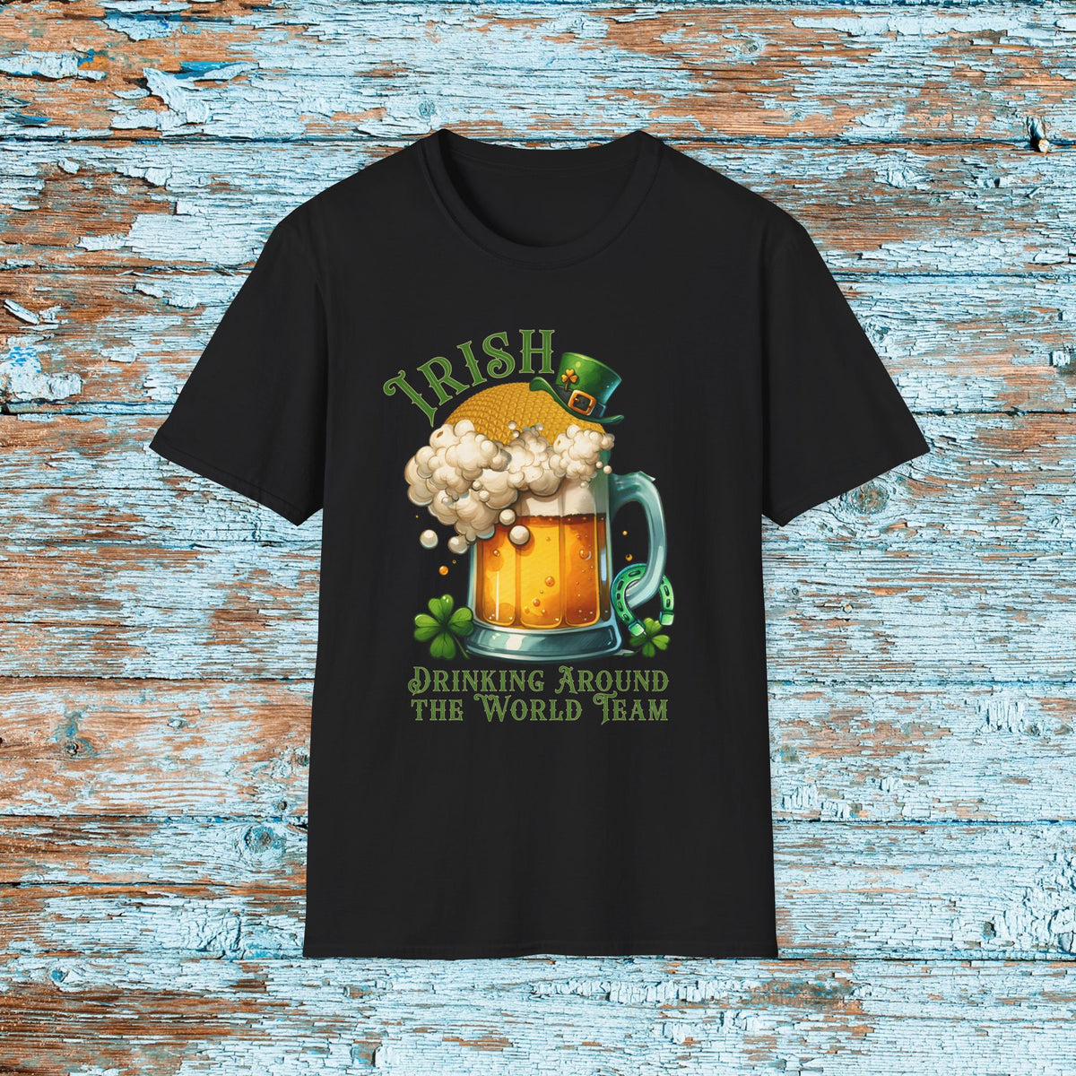 St. Patrick's Day EPCOT Drink Around The World  T-Shirt, Irish Drinking Club, Shamrock Shirt, Pinch Proof, Fun St. Paddy's Day