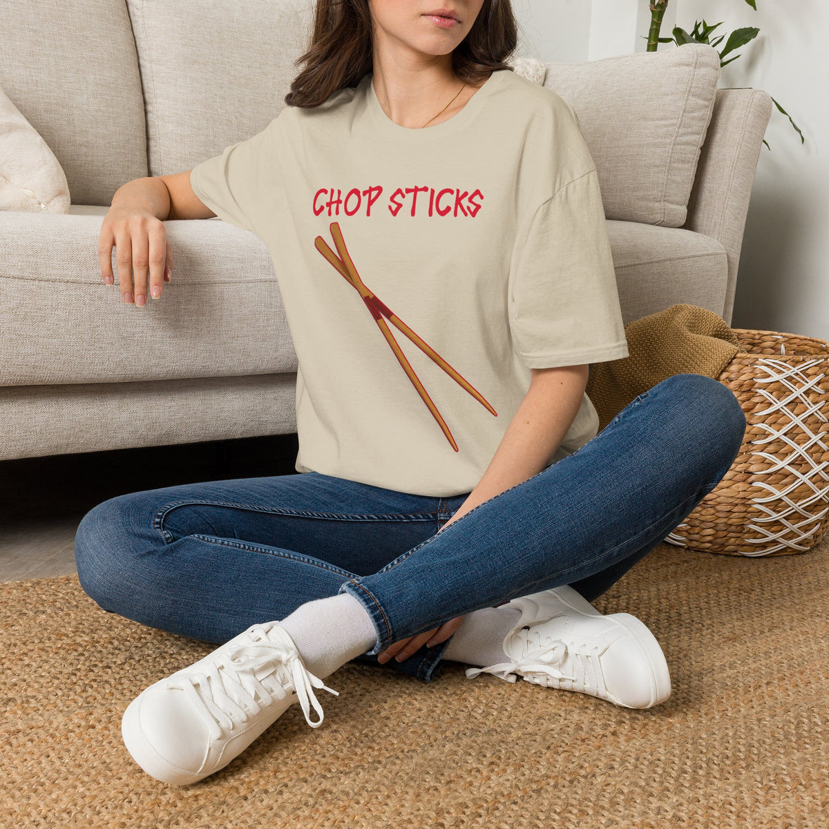 Funny Halloween Costume T-Shirt Chop Sticks, Food Costume Top, Office Group Costume Shirt, Matching Friends Family Shirt