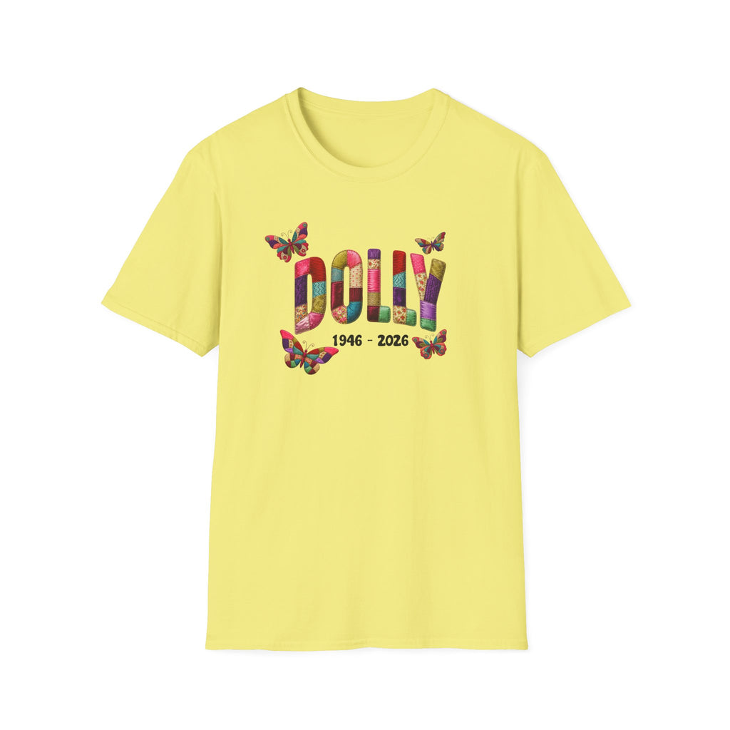 Dolly Tribute Shirt, Coat of Many Colors, Faux Quilt, Patchwork Aesthetic T-Shirt
