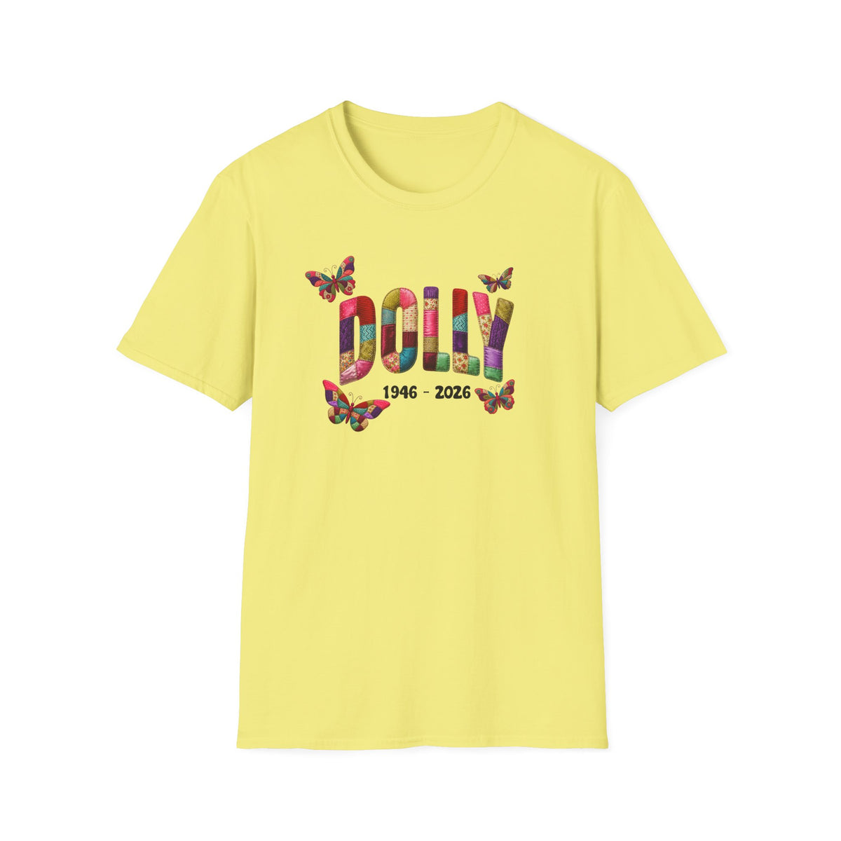 Dolly Tribute Shirt, Coat of Many Colors, Faux Quilt, Patchwork Aesthetic T-Shirt