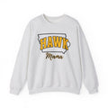 Custom Hawk Mama, Iowa Pride, University School Sweater, Fun Mom Shirt, Freshman Mom Gift, Unisex Crewneck Sweatshirt