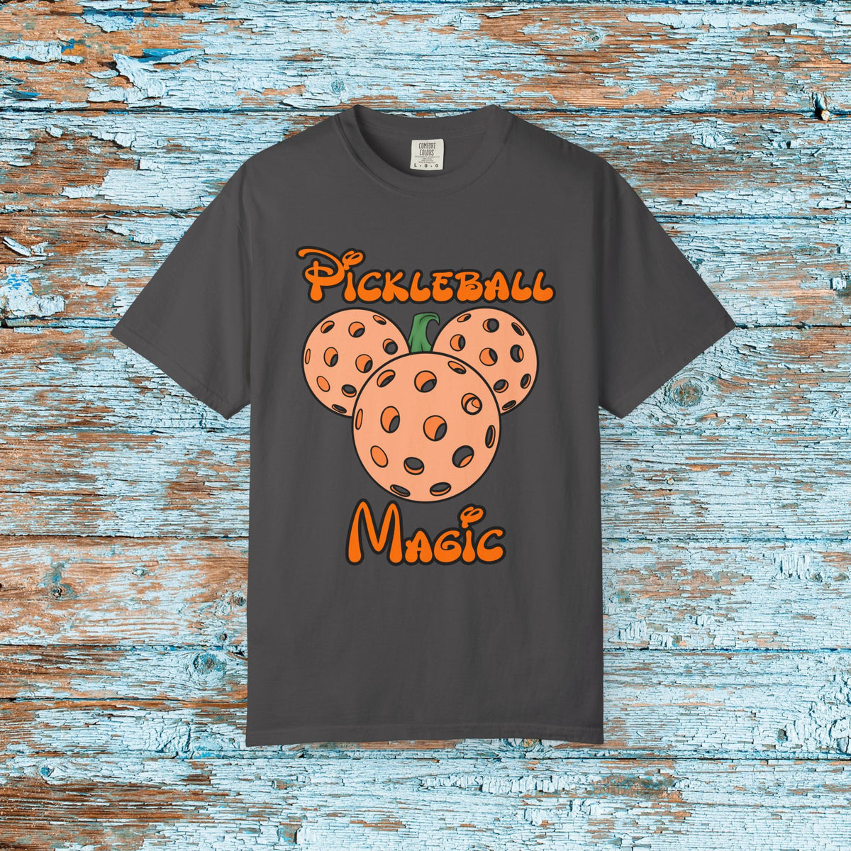 Comfort Colors Halloween Mickey Pickleboo Pickleball Magic Theme Park Lover Pickleball Player Team Shirt Gift for  Her Mom Player