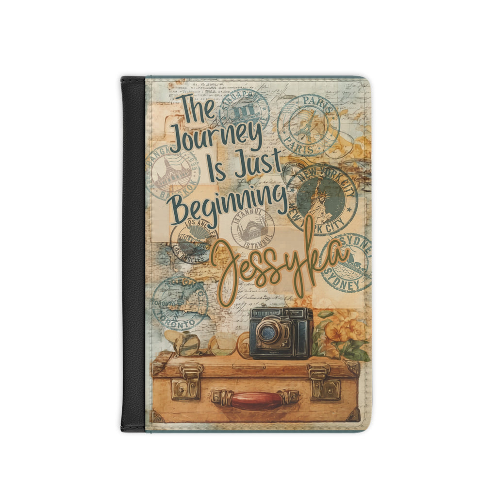 Custom Name Passport Cover, Personalized Graduation Gift, Travel Accessory, Stocking Stuffer for the Wander Lust