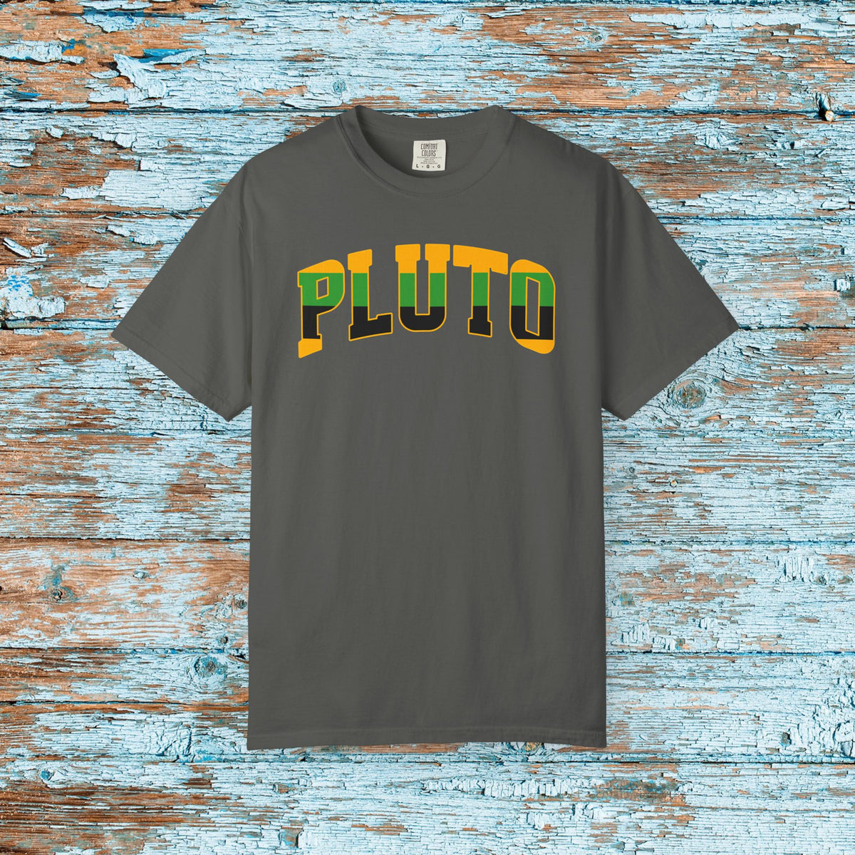Comfort Colors Pluto Mickey Shirt College Font Magical Matching Family Theme Park Kingdom Vacation Shirt