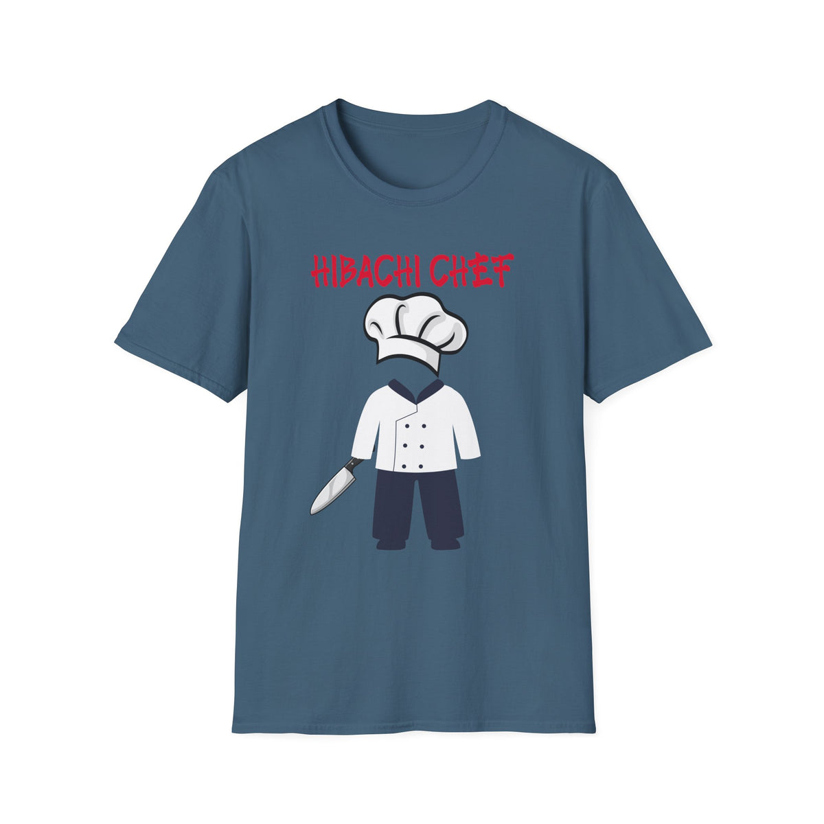 Funny Halloween Costume T-Shirt Hibachi Chef, Food Costume Top, Office Group Costume Shirt, Matching Friends Family Shirt
