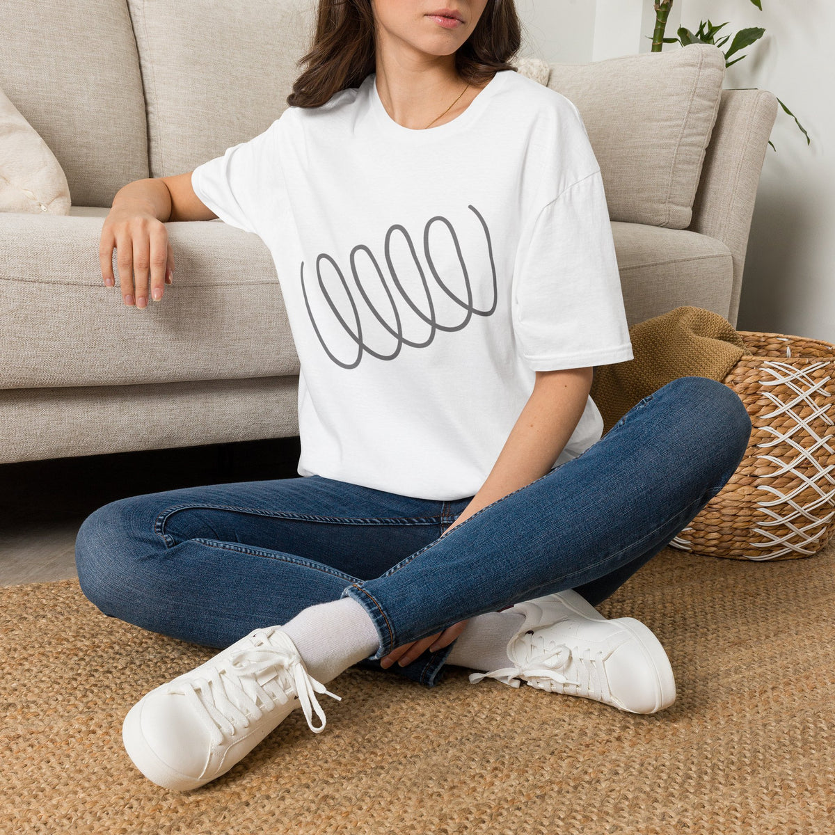 Slinky Dog Middle Slinky Funny Halloween Group Costume, Funny Office Costume, Halloween Party Group Costume, Unisex Softstyle T-Shirt