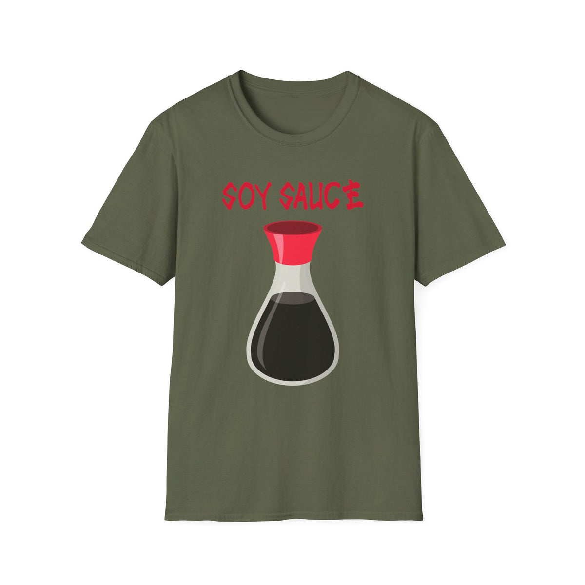 Funny Halloween Costume T-Shirt Soy Sauce,  Food Costume Top, Office Group Costume Shirt, Matching Friends Family Shirt