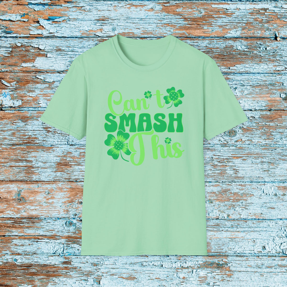 St Patricks Day Shirt, Can't Smash This Pickleball Shirt, Funny Pickleball T Shirt, Pickleball Tee, Leprechaun Pickleball Gift, Player Shirt
