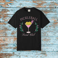Pickleball Funny Comfort Colors Shirt Pickleball Social Club Coquette Bow Cocktail Shirt for Her Him Mom Team Pickleball Lover Player Gift