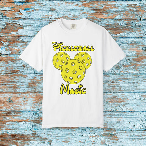 Comfort Colors Mickey Pickleball Lover Pickleball Magic Theme Park Lover Pickleball Player Team Shirt Gift for Him or Her Mom Dad Player