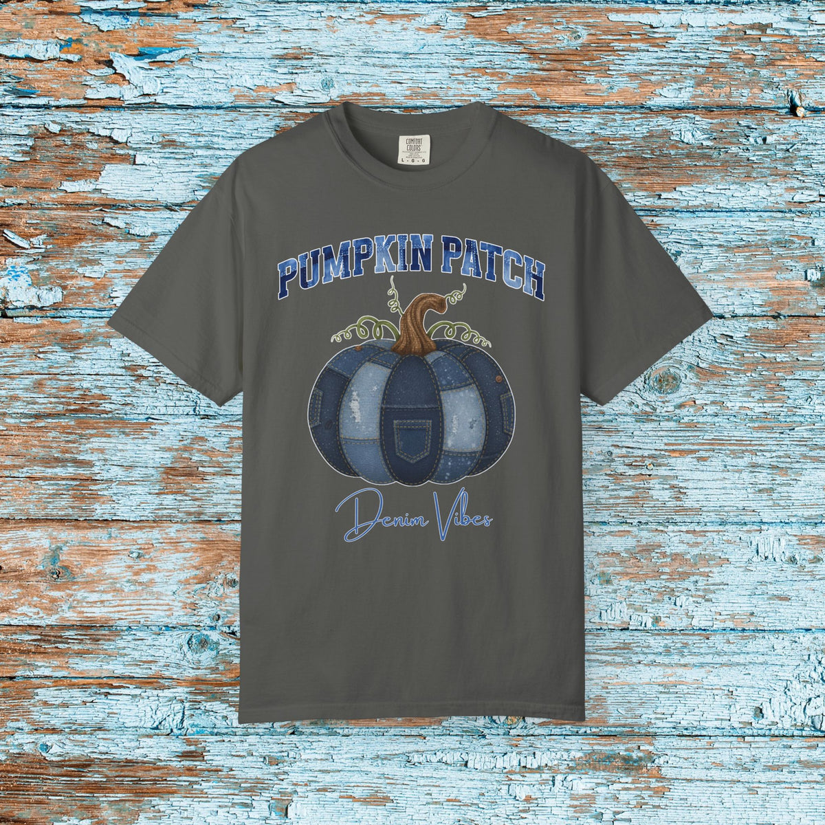 Comfort Colors Pumpkin Patch, Cute Fall Autumn Shirt For Women,Halloween Shirt,Fall Gift, Patchwork Sewing Shirt,Crafting Shirt