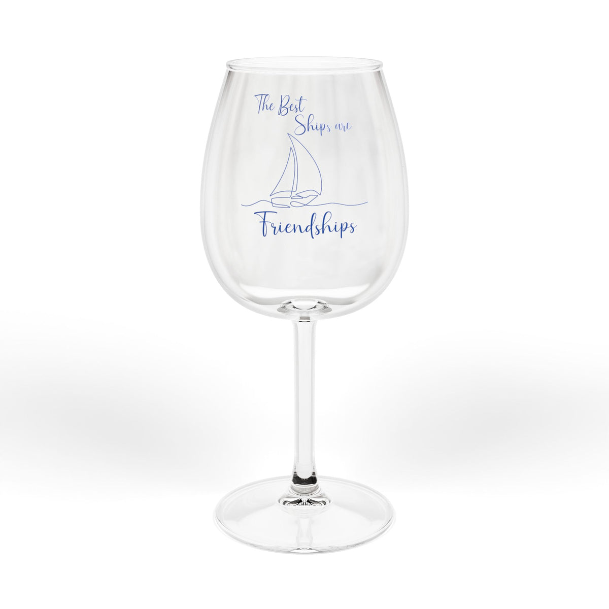 Friendship Gift Wine Glass, 12oz Best Friend Gift for Bestie, Mom, Daughter, Girls Trip Gift, Bridesmaid Gift for Couple Gift for Sister