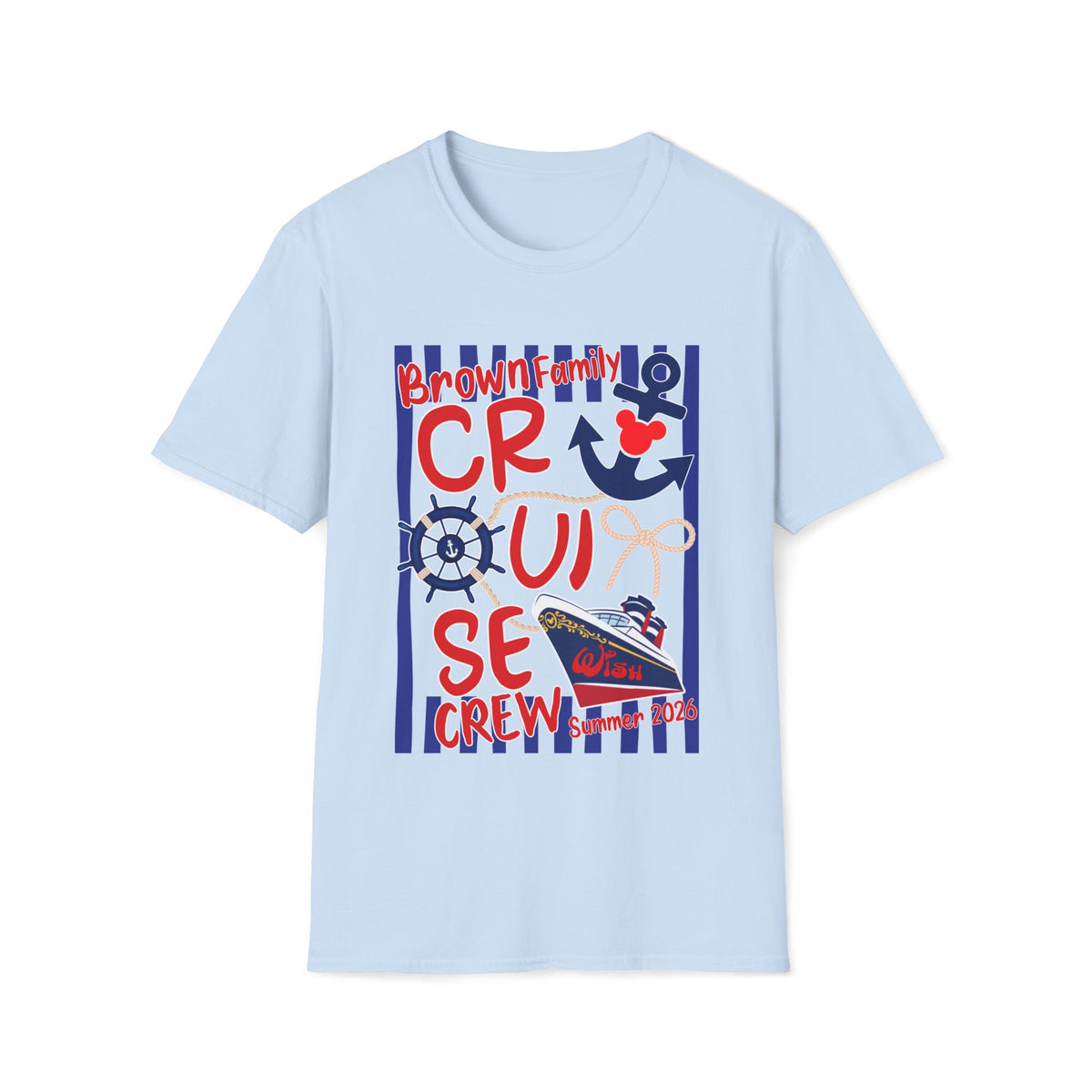 Custom Mickey DCL Cruise Family Vacation 2025 Comfort Colors Shirt, Matching Cruise Group, Magical Personalized Pirate Ship Family Matching