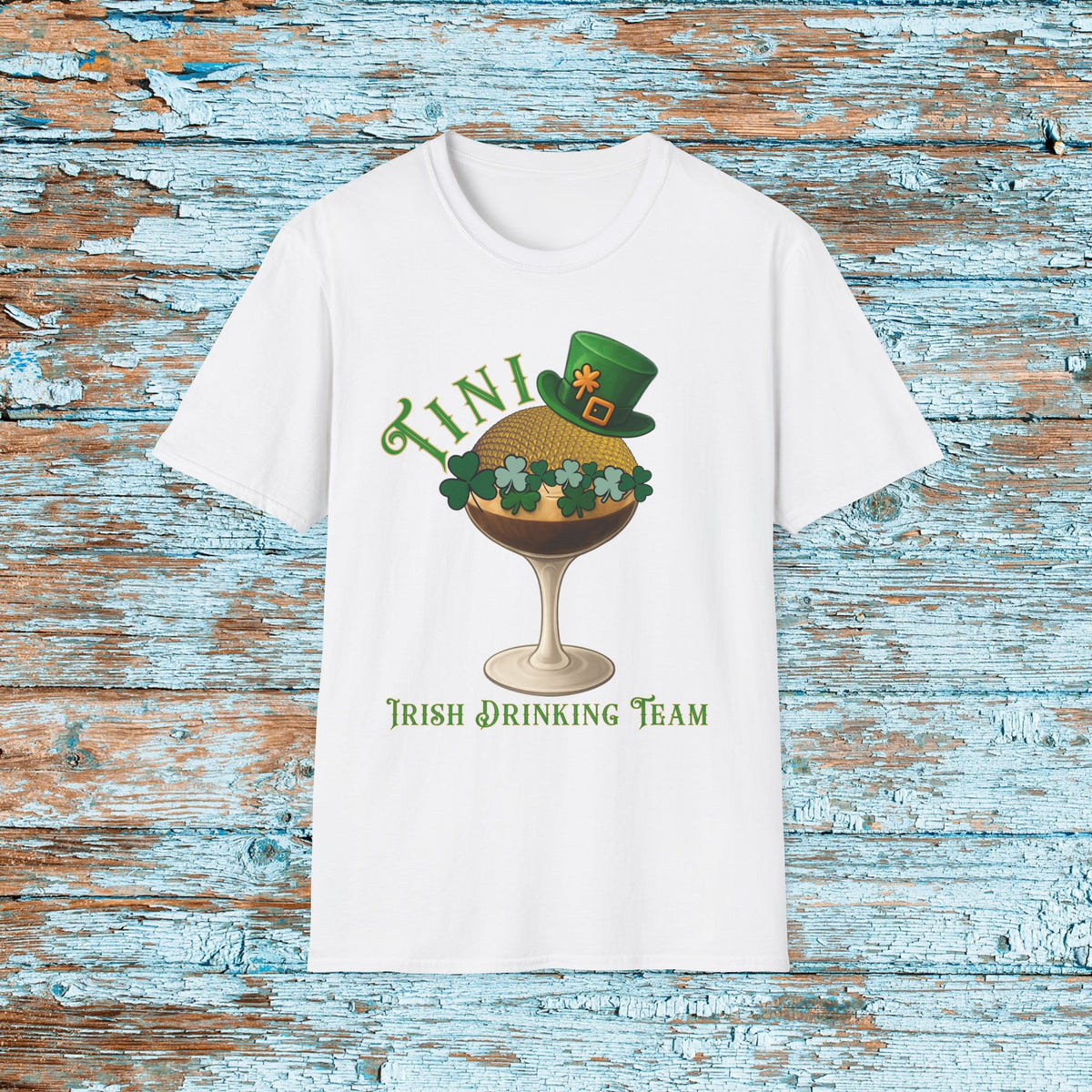 St. Patrick's Day EPCOT Drink Around The World  T-Shirt, Irish Martini, Shamrock Shirt, Pinch Proof, Fun St. Paddy's Day