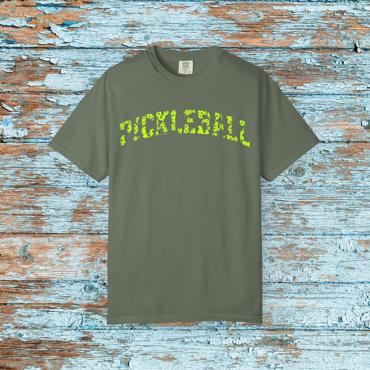 Comfort Colors Pickleball Text Pickleball Lover Pickleball Player Team Shirt Gift for Her Mom Wife Gift for Him Dad Husband Player Gift