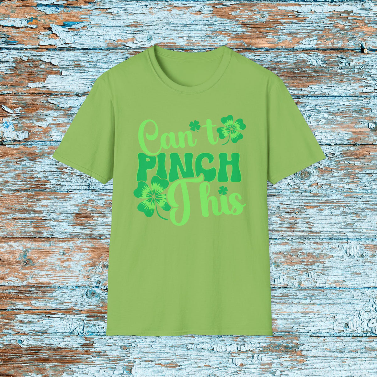 St. Patrick's Day T-Shirt, Green Can't Pinch This, Shamrock Shirt, Pinch Proof, Fun St. Paddy's Day