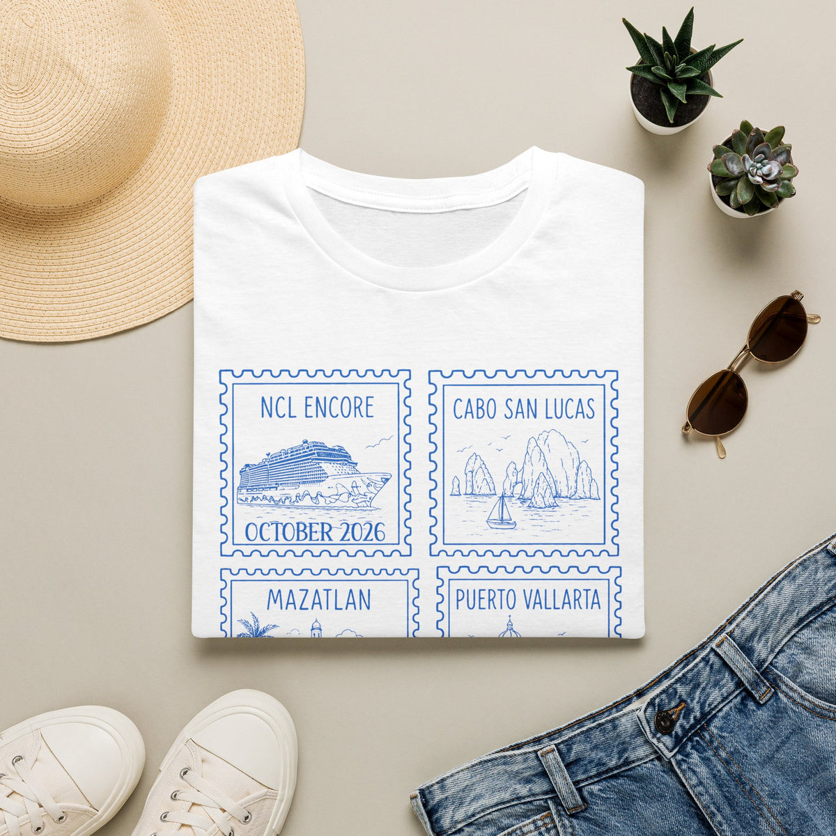 Custom Cruise Family Vacation Matching T-Shirt, Personalized Cruise Ship Tee, Custom Tee, Bachelorette Party, Destination Travel Shirt