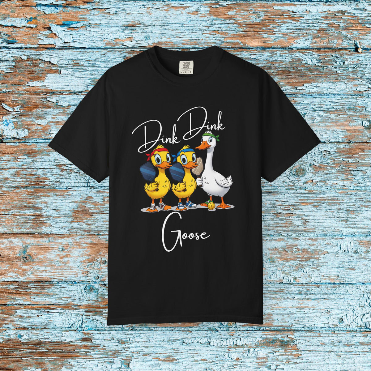 Pickleball Funny Goose Comfort Colors Shirt Dink Dink Goose Pickleball Shirt for Her Him Mom Dad Team Shirt Pickleball Lover Player Gift