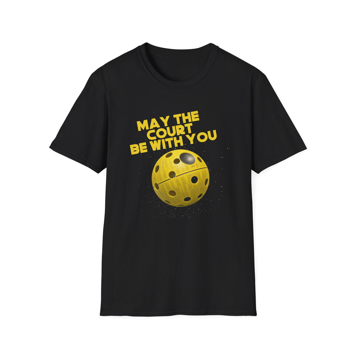 May the Court Be With You Pickleball T-Shirt