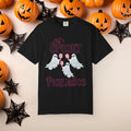 Pickleball Comfort Colors Halloween Ghost Shirt Cute Ghosts Playing Pickleball Boo Trick or Treat Fall Shirt for Pickleball Player