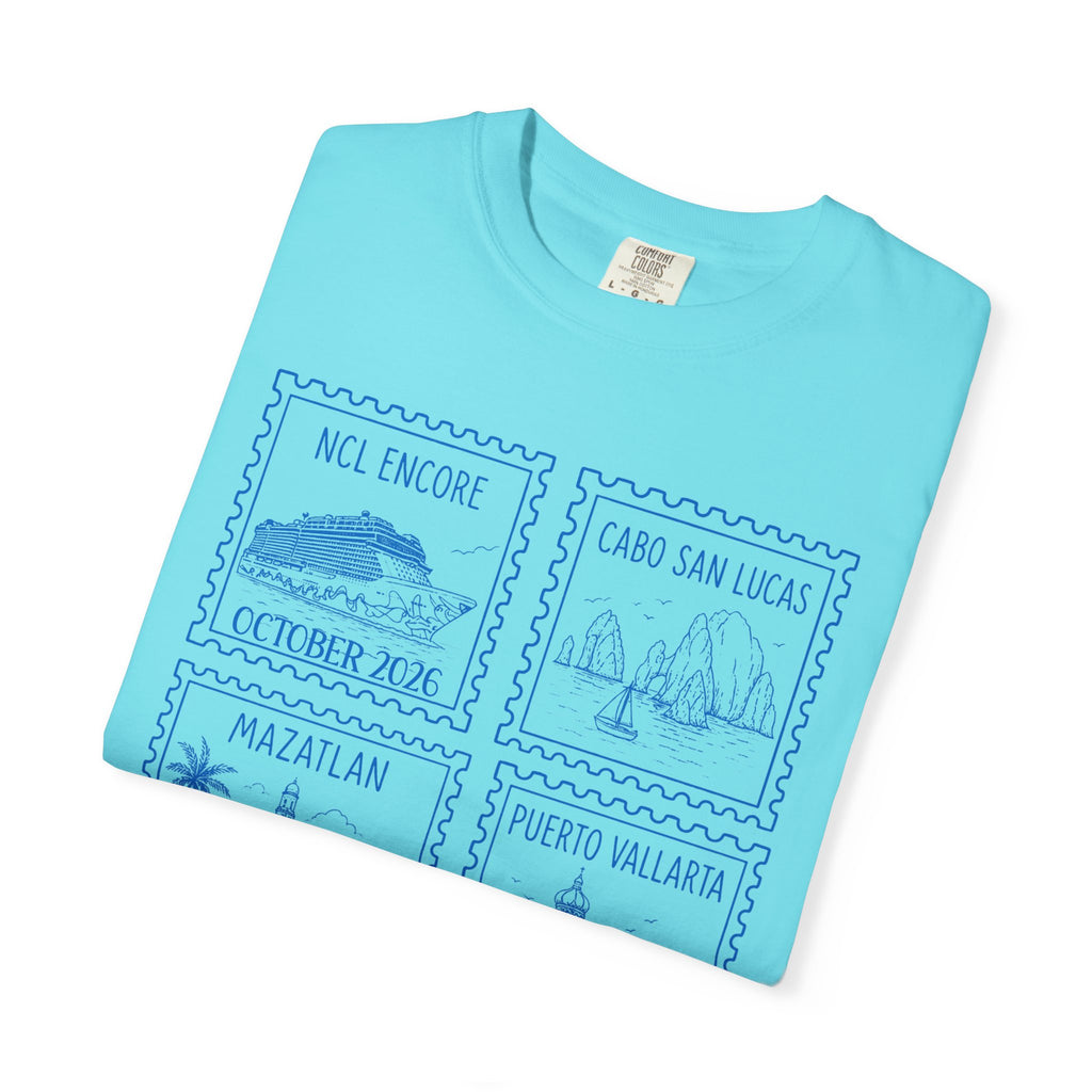 Custom Stamp Cruise Matching Family Comfort Colors Shirt