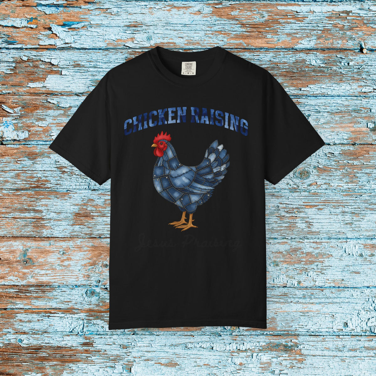 Comfort Colors Chicken Shirt, Cute Christian Shirt For Women,Jesus Shirt,Christian Gift, Christian Christmas Shirt,Love and Grace Shirt