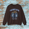 Halloween Pumpkin Patch Denim Patchwork Crewneck Sweatshirt Cute Fall Fun Pumpkin Cozy Season Sweatshirt