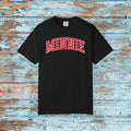 Comfort Colors Mickey Minnie Shirt College Font Magical Matching Family Theme Park Kingdom Vacation Shirt
