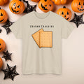 Couple's Office Halloween Funny Costume Smores Chocolate Marshmallow Graham Crackers Unisex Heavy Cotton Tee Shirts for Him and Her