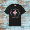 Pickleball Funny Comfort Colors Shirt Pickleball Social Club Coquette Bow Cocktail Shirt for Her Him Mom Team Pickleball Lover Player Gift